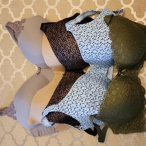 Size 36d bundle of 5 bras
